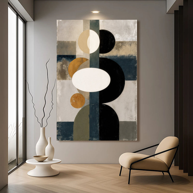 Abstract Contemporary Geometry Wall Art