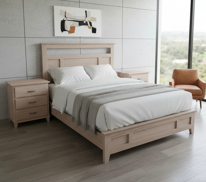 Avalon A470 5 Piece Solid Wood Rail Bed