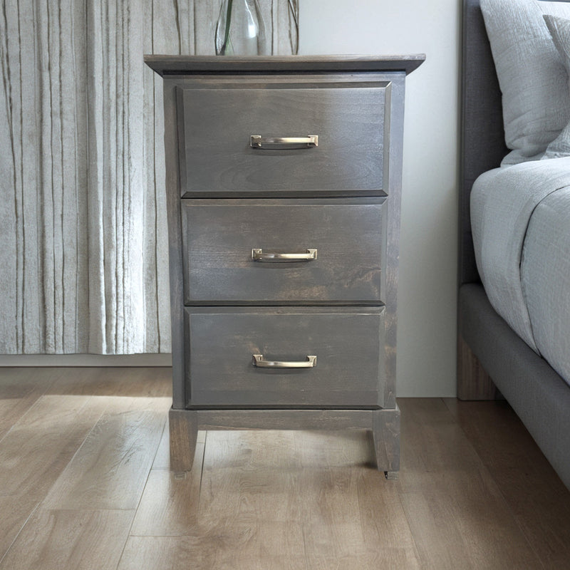 Avalon A448 3 Drawer Space Saver Night Stand