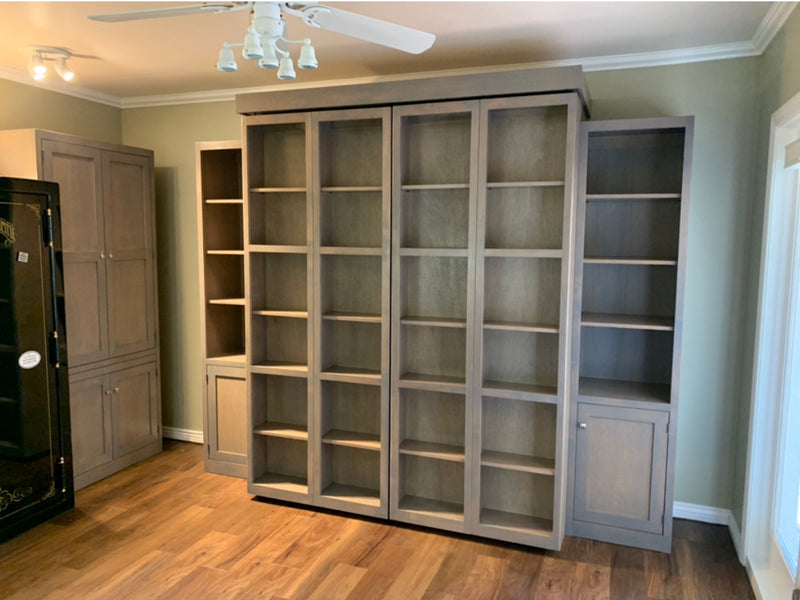 Modern Library Murphy Bed-Bed Only
