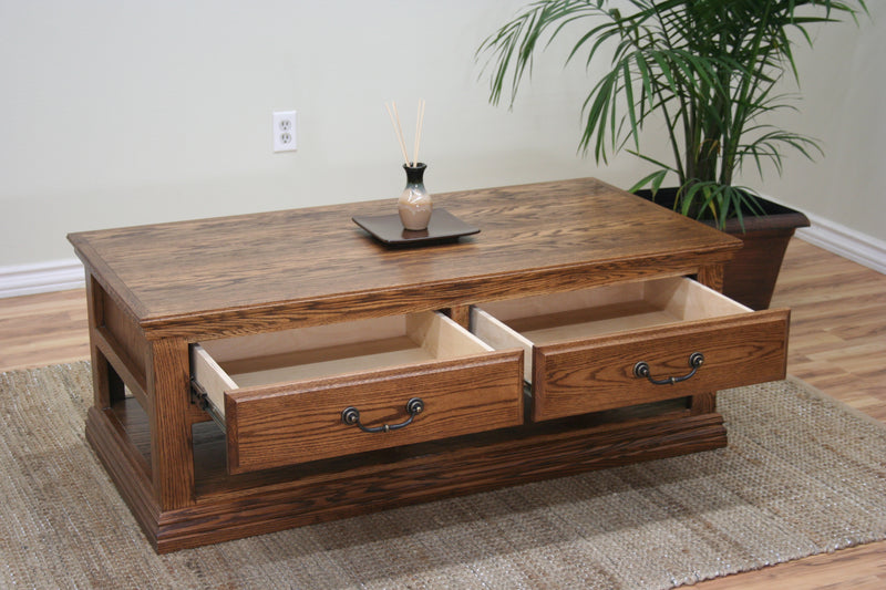Traditional Oak Coffee Table O-T249