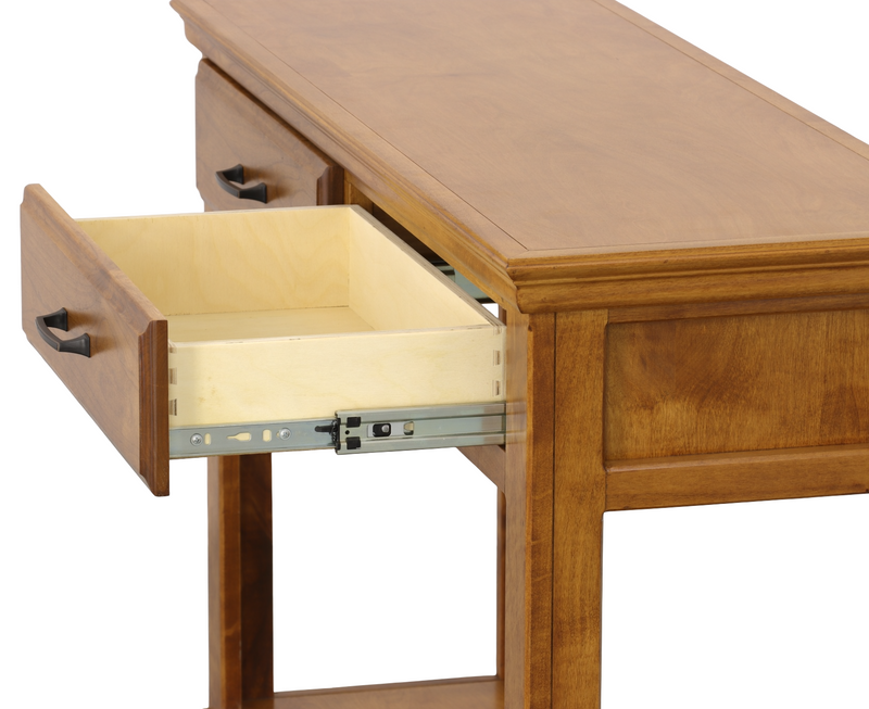Traditional Alder Sofa Console Table A-T247