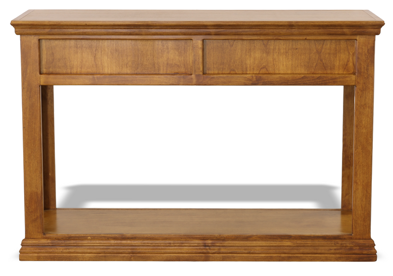 Traditional Alder Sofa Console Table A-T247