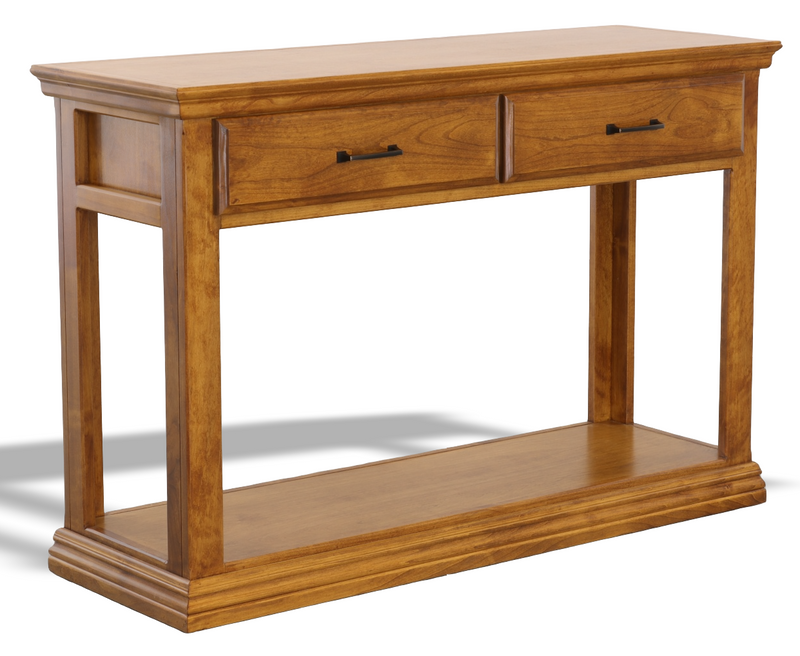Traditional Alder Sofa Console Table A-T247