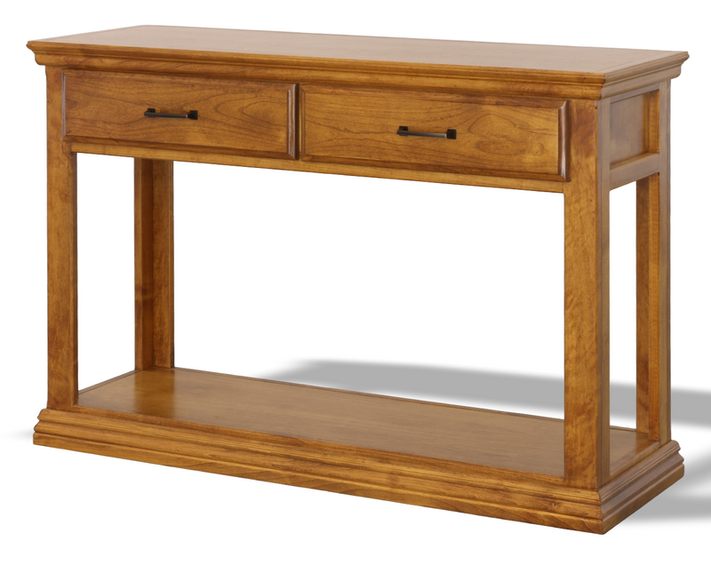 Traditional Alder Sofa Console Table A-T247