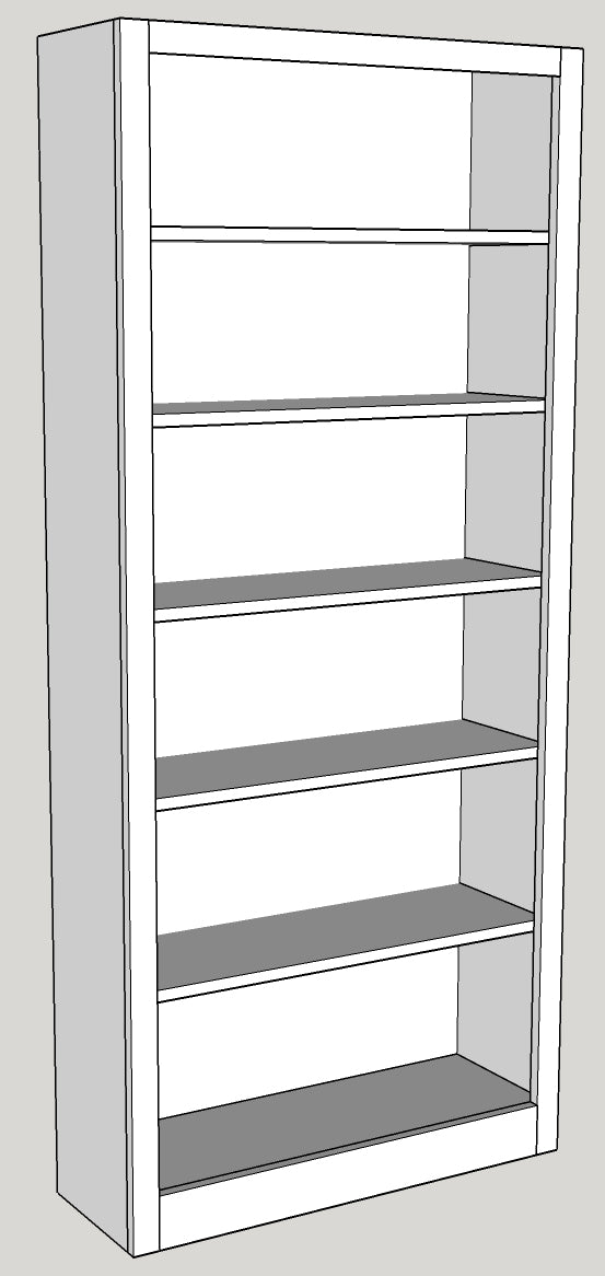 Modern Open Pier for Library Murphy Bed