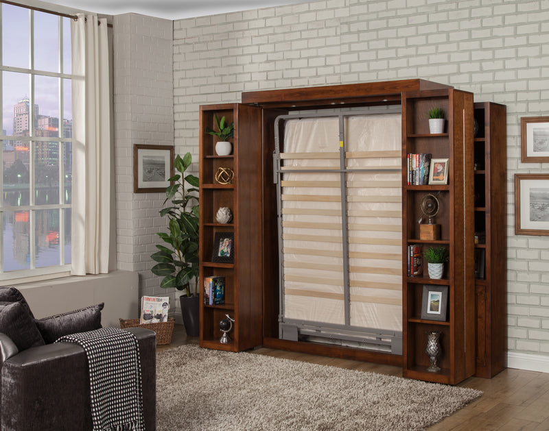 Modern Library Murphy Bed-Bed Only