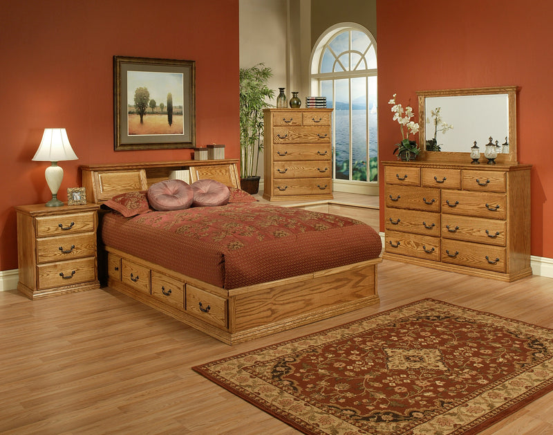 Traditional Angled Back Headboard O-T462