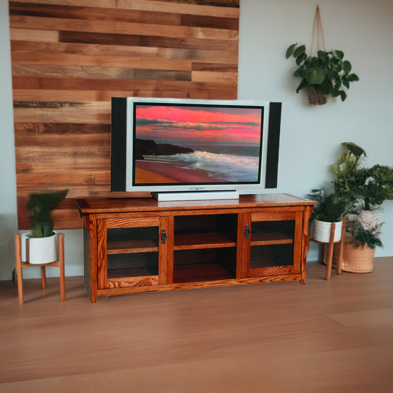 Mission Oak 64" TV Stand