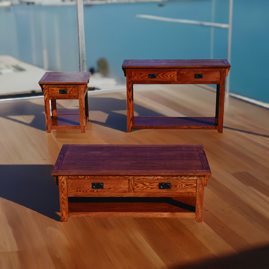 Mission Oak Coffee Table