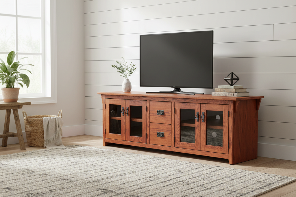 M290 TV Stand - Modern Farmhouse