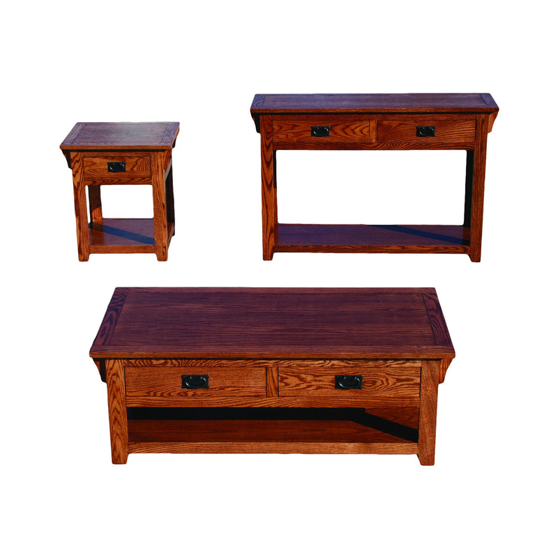 American Mission Oak Coffee Table