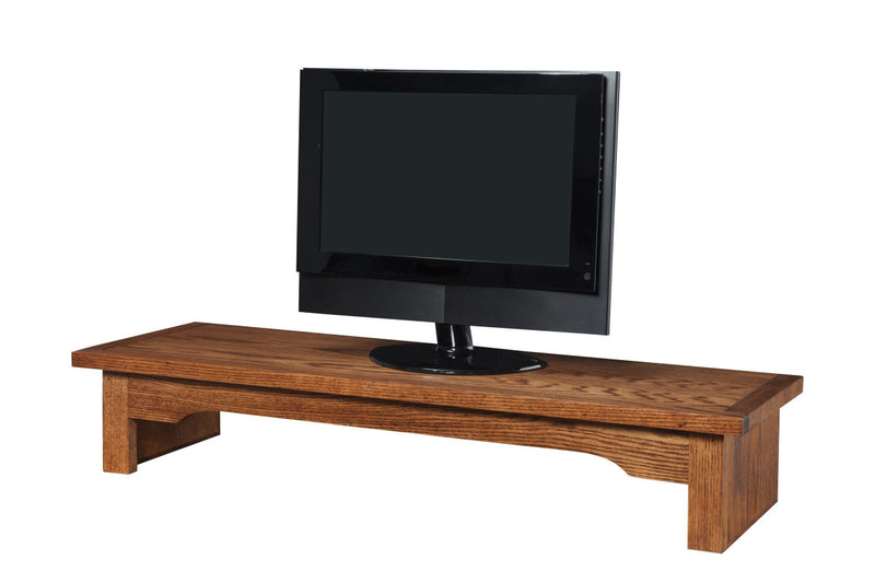 American Mission Oak TV Riser Stand