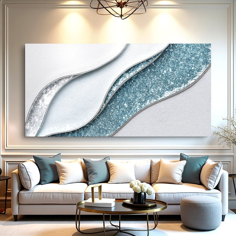 Lighter Waves Wall Art