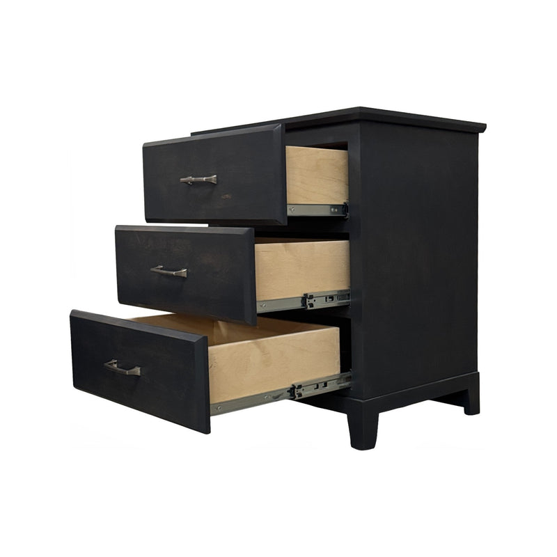 Avalon A448 3 Drawer Space Saver Night Stand