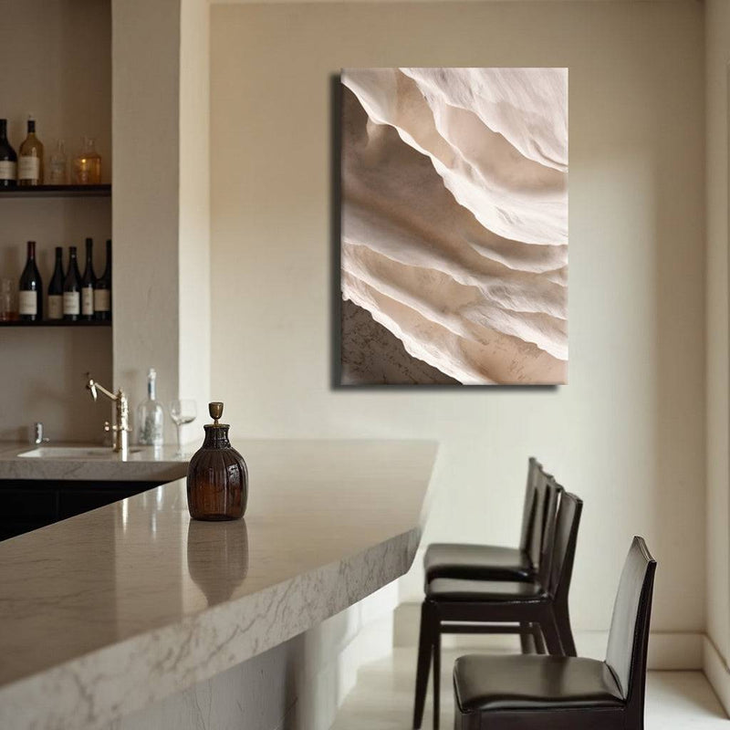 Light Neutral Impasto Wall Art