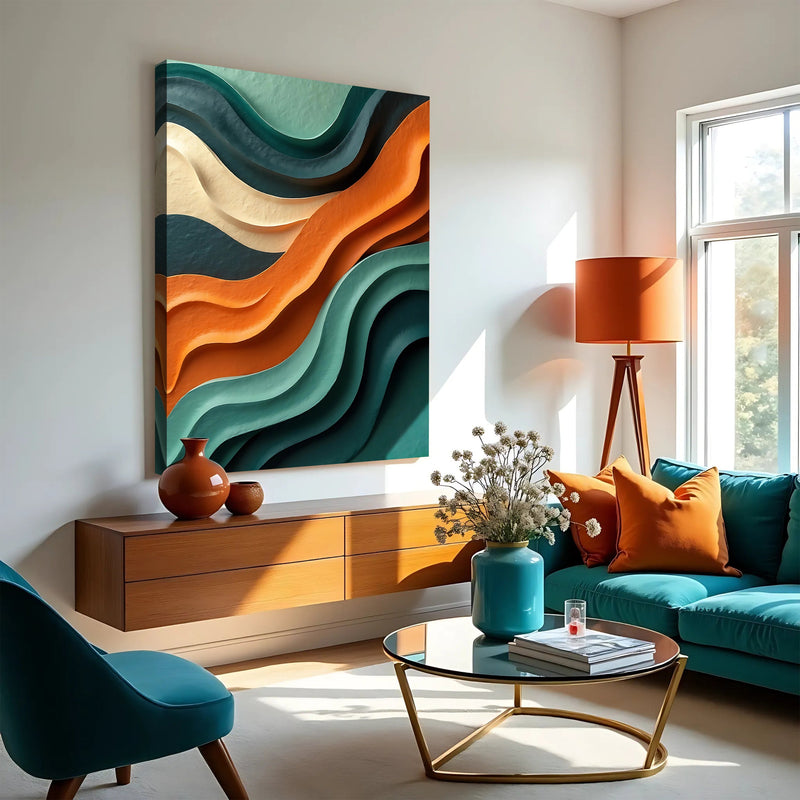 Wave Abstract Wall Art