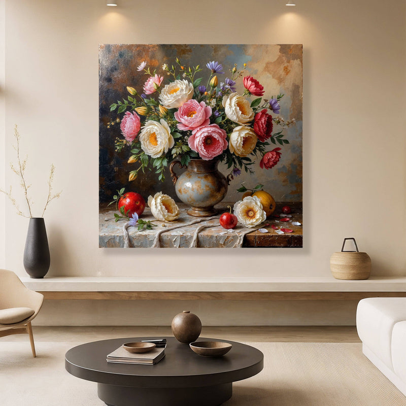 Summer Bloom Vase Wall Art