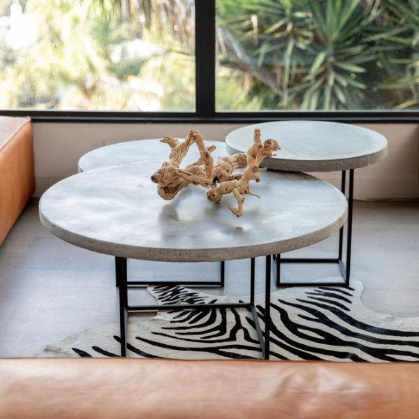 Versatile Nesting Coffee Table Set for Any Living Space
