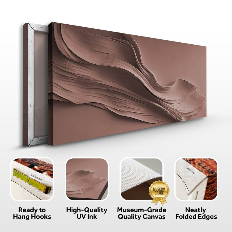 Warm Terracotta Minimalist Wall Art