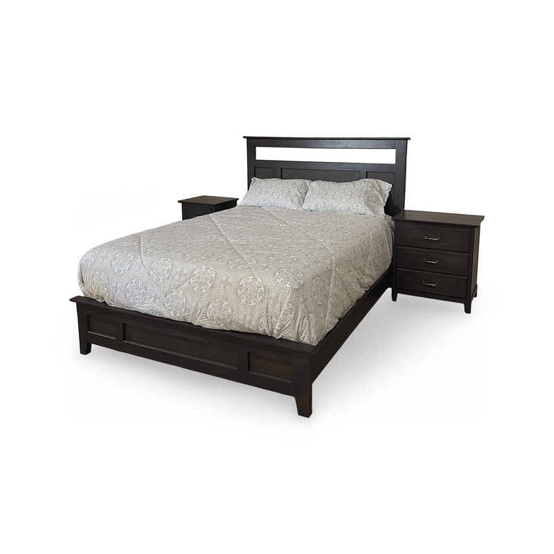 Avalon A470 5 Piece Solid Wood Rail Bed
