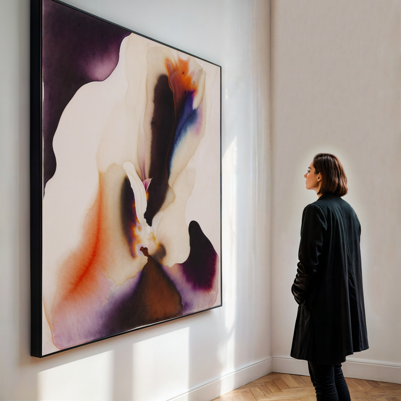 Canvas Print: "Velvet Bloom II"