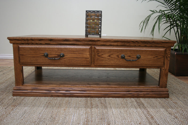 Traditional Oak Coffee Table O-T249
