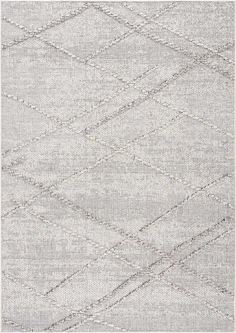 Baqer Bone & Taupe Area Rug