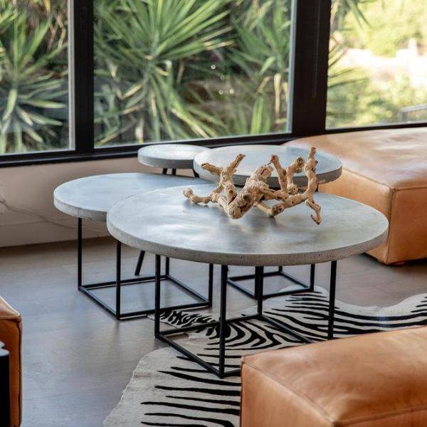 Versatile Nesting Coffee Table Set for Any Living Space