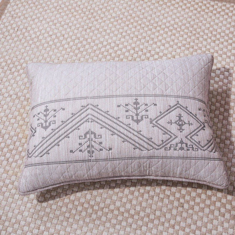 DaDa Bedding Whimsical Lavender Grey Cottage Soft Quilted Coverlet Bedspread Set (JHW866)