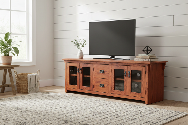 M290 TV Stand - Modern Farmhouse