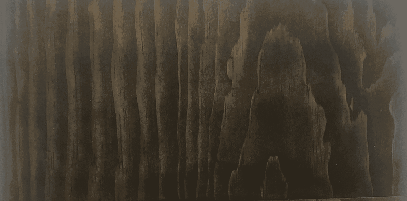 Dark espresso wood finish sample for Traditional Oak Eastern KING O-T470-EK Bedroom Set, emphasizing deep tones and rich oak texture.