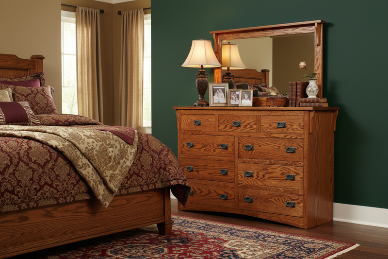 Mission Oak Dresser - Classic Elegant