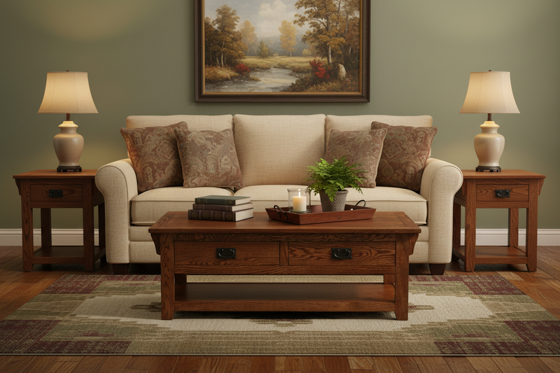 O-M249 Coffee Table - Traditional