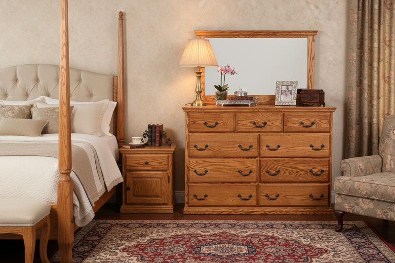 O-T453 9-Drawer Dresser - Traditional