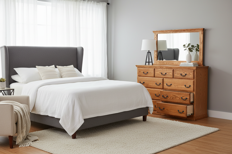 O-T453 9-Drawer Dresser - Transitional