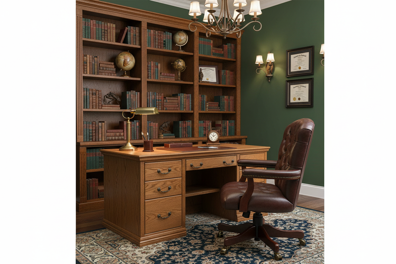 O-T653 Executive Desk - Luxurious