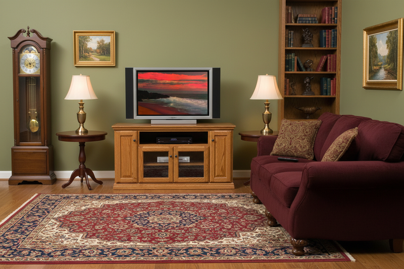 T239 TV Stand - Traditional