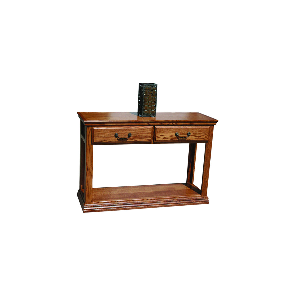 Casano Traditional Oak Sofa Console Table