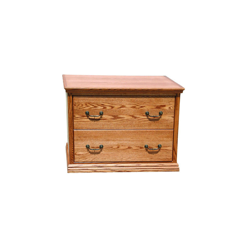 Casano Traditional Alder 2-Drawer Locking Lateral File Cabinet